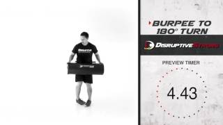 Burpee to 180 Degree Turn