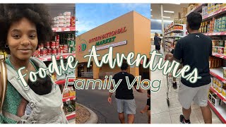 Family Vlog Rd International Market, Breastfeeding Talk - Thai Tea, Sugar Cane Juice And More