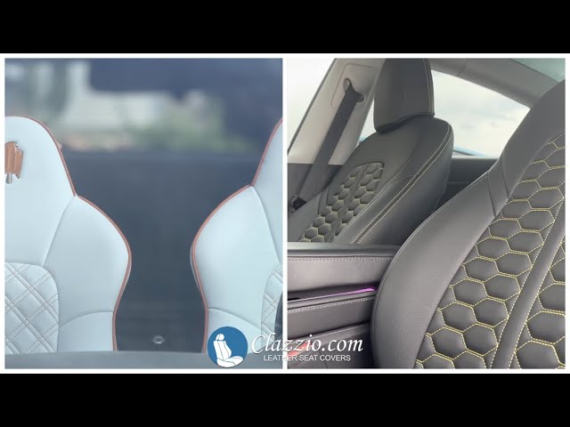 Clazzio Seat Covers - #1 Trusted Site - Customizable Leather Seat Covers