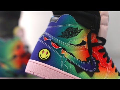 J BALVIN × NIKE AIR JORDAN 1 RAINBOW J BALVIN X AIR JORDAN 1 • MVC Magazine