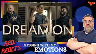 Red Reacts To Voiceplay Feat Omar Cardona  Dream On  Aerosmith