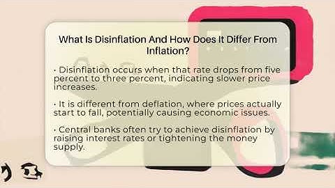 What Is Disinflation And How Does It Differ From Inflation? - Inflation Insight Channel