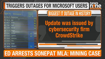 Biggest IT outage in history Hits Airlines, Banks, and Healthcare Systems | News9