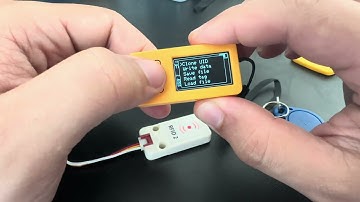 M5StickC Plus2 RFID walkthrough using #BruceFirmware