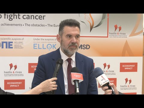 Economist-Greece’s determination to fight cancer-Γ.Καπετανάκης Πρόεδρος Ελληνική Ομοσπονδία Καρκίνου