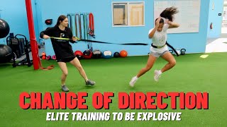 Change Of Direction Quickness Training For Athletes | Speed And Power Training For Soccer