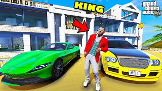 Franklin Become KING of Los Santos In GTA 5 | SHINCHAN and CHOP