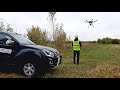 Hepta airborne team conducting a drone powerline inspection  uav with camera payload