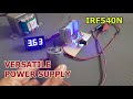 DIY Versatile Power Supply Using Only MOSFET