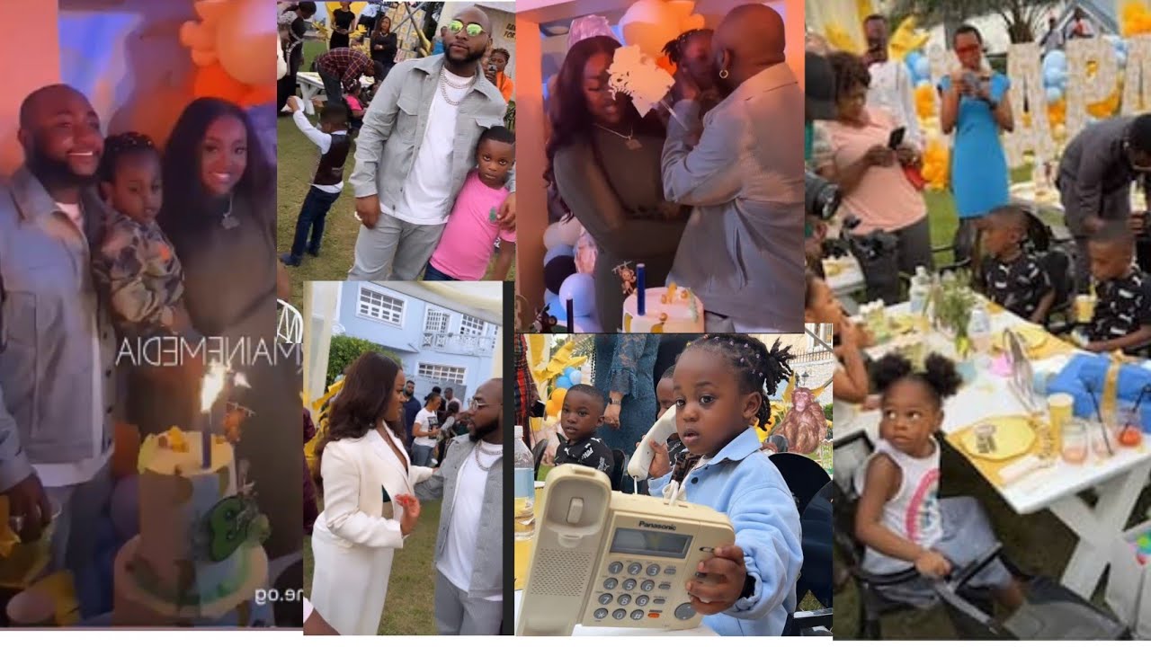 MORE VIDEOS FROM DAVIDO AND CHIOMA SON IFEANYI'S Mini - CARNIVAL LAVISH BIRTHDAY PARTY IN ADELEKE'S
