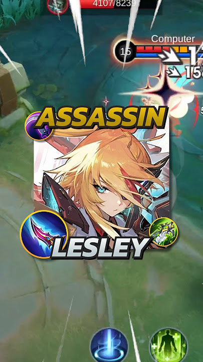 Assassin Lesley vs Critical Lesley! Mobile Legends #mobilelegends #mlbb #gaming #MLBBCreator