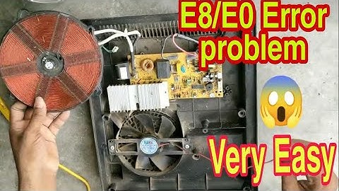 #E8_E0Induction Cooker repair kase kare#E8/E0 Error problem#No heating E8/E0Error problem#viralvideo