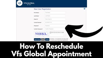 How To Reschedule Vfs Global Appointment (2025)