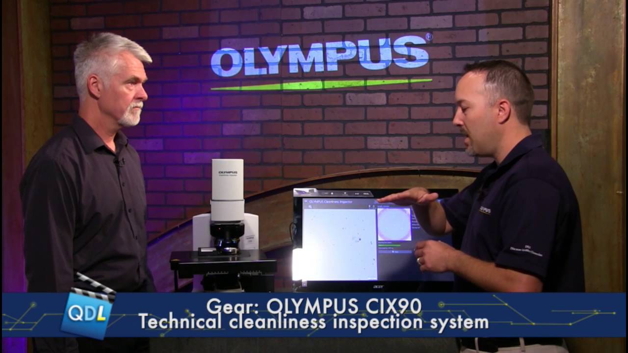 Tech Corner: OLYMPUS CIX90 Technical Cleanliness Inspection