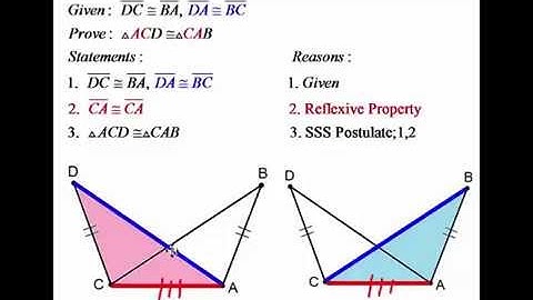 Geometry 4.7 Congruence in Overlapping Triangles
