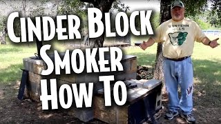 Cinder Block Smoker  Coach's BBQ