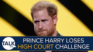 Prince Harry Loses High Court Challenge Against Home Office Over Personal Security In UK