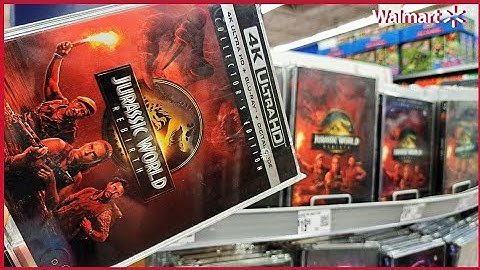 Jurassic World Rebirth 4K Blu-ray Steelbook Walmart Hunt