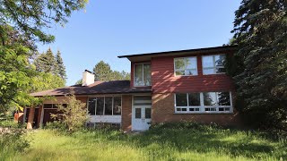 Exploring An ABANDONED $4,500,000 Retro Mini Mansion Built in 1966 **STUFF LEFT BEHIND**