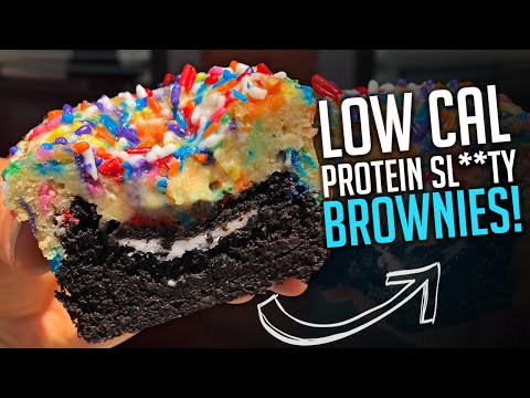 Low Cal/High Protein Slu**ty Brownies Recipe!