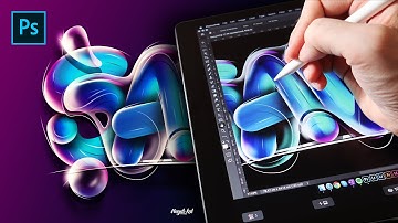 Photoshop iPad - 3D text effect