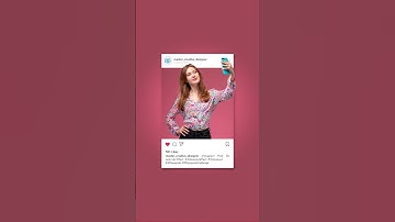 Instagram 3DPost pop-out effect in Photoshop #mcddesigner #photoshopediting #viral #shorts #short