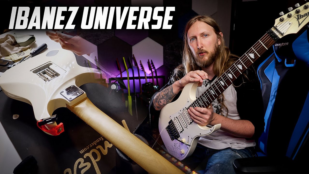MY GUITAR Ibanez Universe PWH YouTube