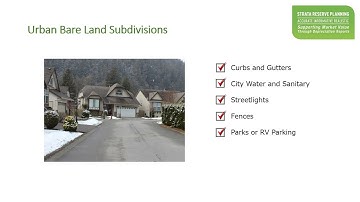 Bare Land Subdivisions