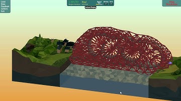 Poly Bridge - 3 Triple Loops !