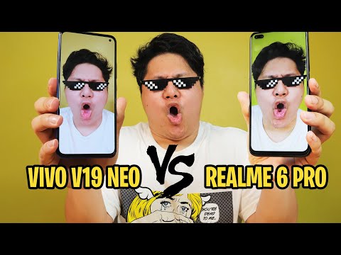 VIVO V19 NEO VS REALME 6 PRO Camera Comparison!