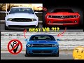 BEST V6 Muscle Car? Mustang, Camaro or Challenger? Which is Best for You!