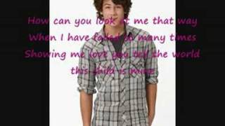 Nick Jonas - Wrong Again with Lyrics