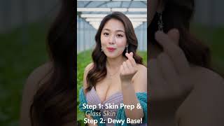 Korean Makeup Tutorial 2025  | Step by Step Guide to a Flawless Glass Skin Look #beauty #tutorial