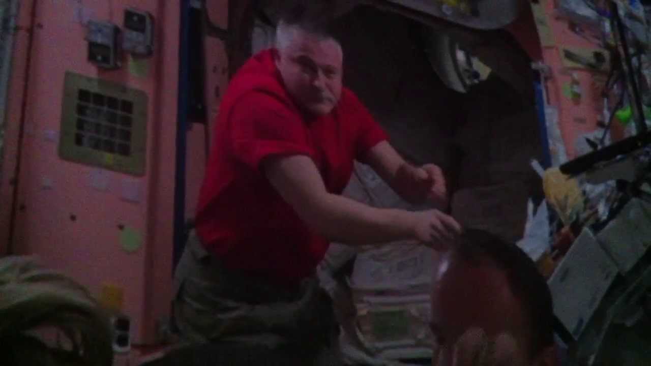 Astronaut Chris Cassidy at Space Center Houston 2/13/14