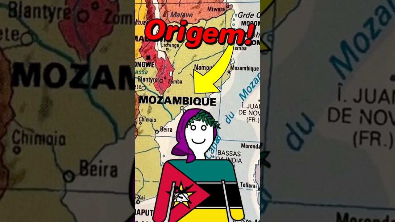 Origem do nome de países: M #historia #moçambique #curiosidades
