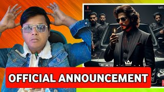 BIG NEWS | SHAHRUKH KHAN Made OFFICIAL ANNOUNCEMENT OF KING MOVIE