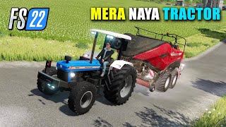 Buying New Holland 3630 Tractor | Selling Wheat & Straw Bales | FS22 West Bridge Hills Map | Part 2