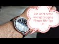 Deutsche Flieger Uhr Automatik made in China mit japanischem Werk! Escapement Time!