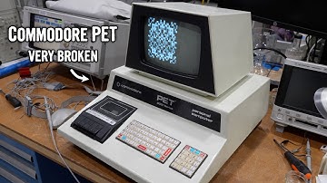 Hard to repair Commodore PET