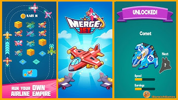 Merge Jet: Game Merge Airplanes Offline 2019 - Unlocked plane No.18