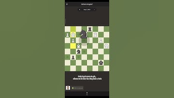 Chess.com Daily Puzzles | May 3rd 2023 - Which Knight? | #chess #shorts