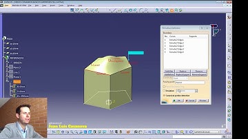 CURSO ONLINE CATIA V5 CAPITULO 2 parte 2  COMANDOS BASICOS SUPERFICIES