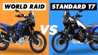 Yamaha Ténéré 700 World Raid vs Standard T7: Which Is Better?
