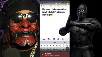 6ARAKIN Vs Noob Saibot  (The Shadow Ninja Born Of Khaos)