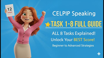 Don’t Start CELPIP Speaking Without Watching This! | Tasks 1–8 Full Beginner Guide