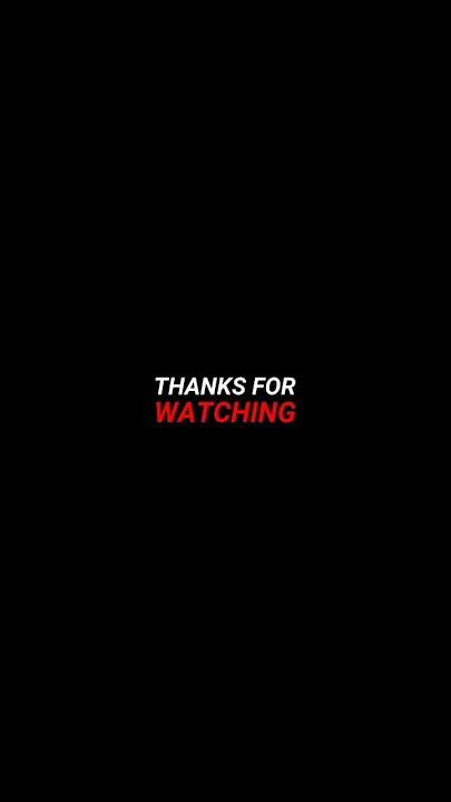 Thanks for watching outro free 💯 copyright free#shorts #shortsvideo #copyrightfree #copyright #free