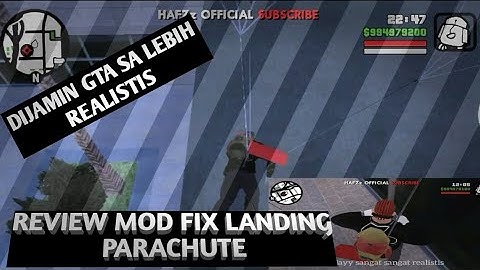 MOD FIX LANDING PARACHUTE       |GTA SA ANDROID