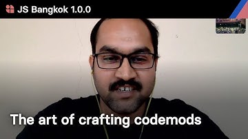 The Art of Crafting Codemods by Rajasegar Chandran