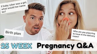 PREGNANCY Q&A || Birth Plan? Nursery Theme?