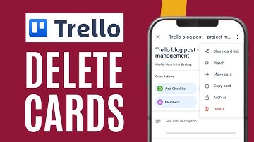 How to delete cards on trello | Navigate Now